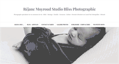 Desktop Screenshot of blissphotographie.com